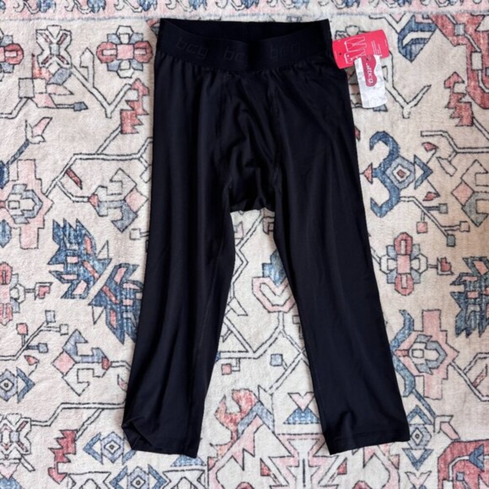 BCG Men's 3/4 Length Compression Leggings NWT - size Medium